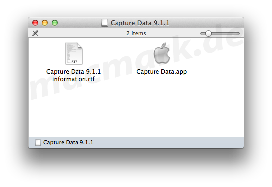 capture data application