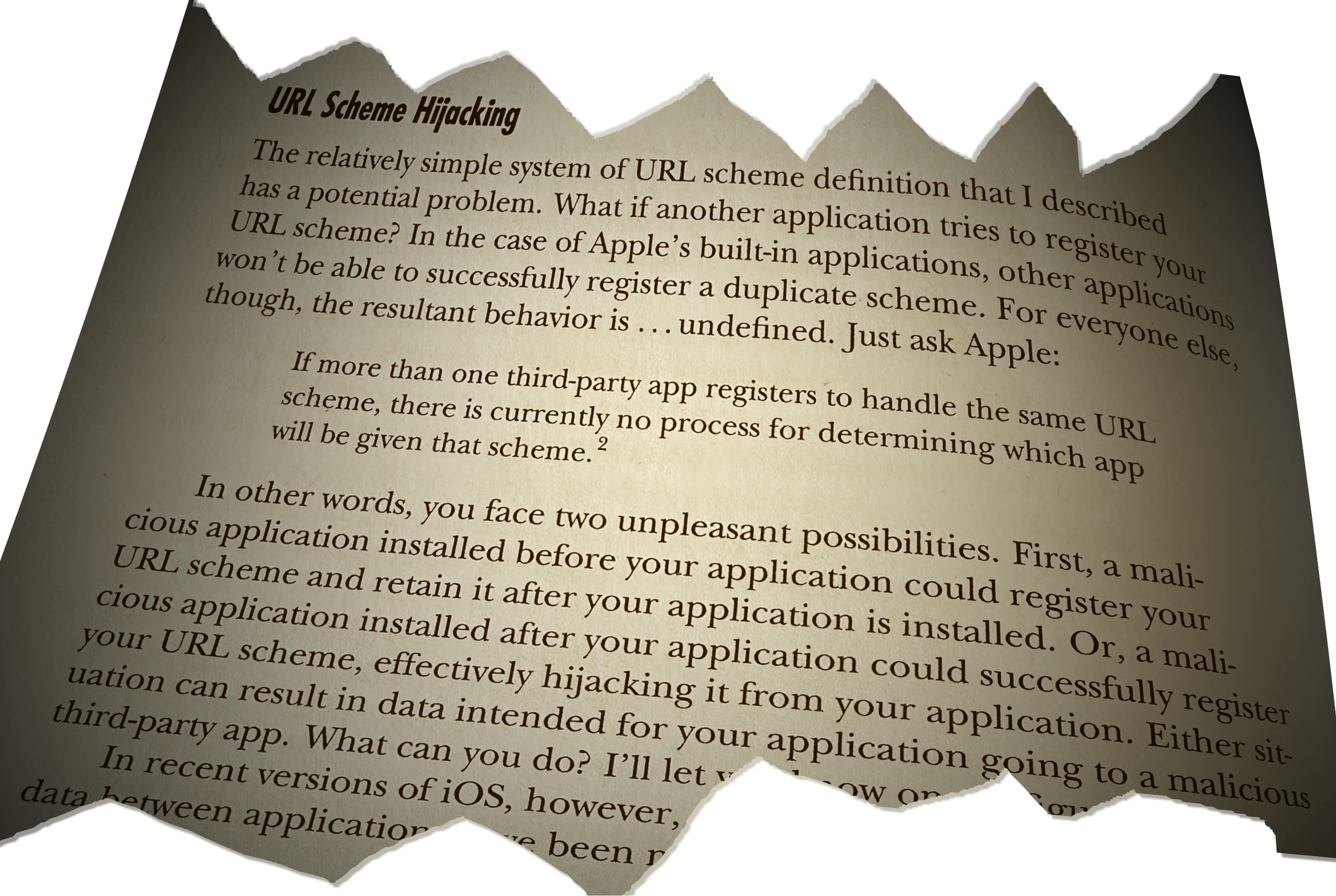 David Thiel: iOS Application Security, S. 131